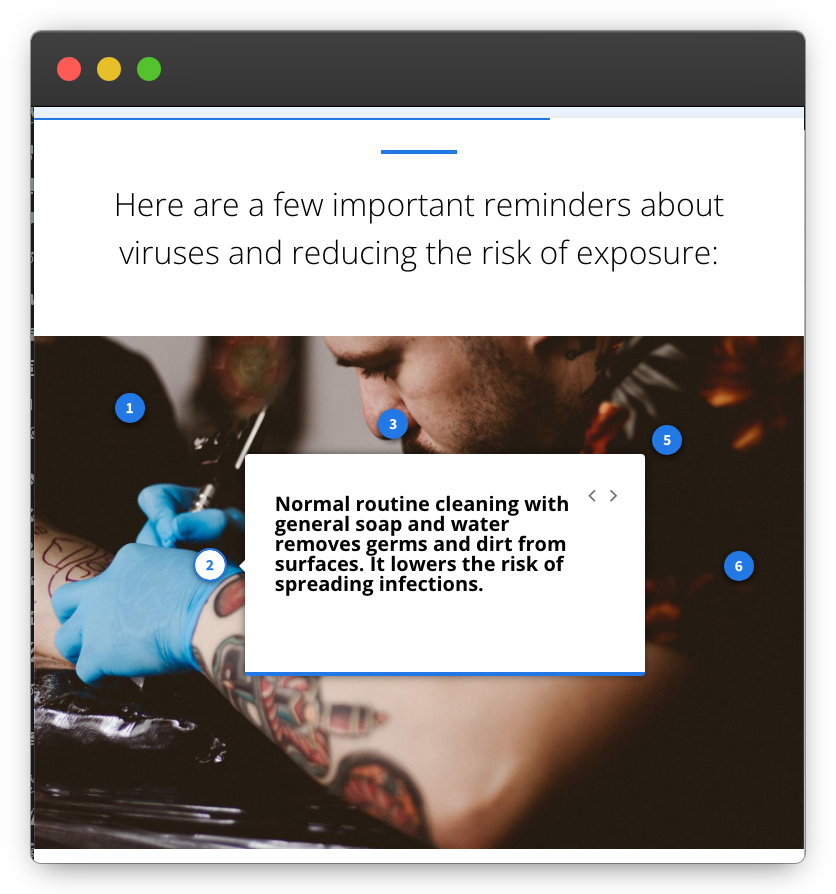 Cleaning and Disinfecting Tattoo Studios