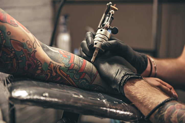 Tattoo Aftercare bloodborne pathogen