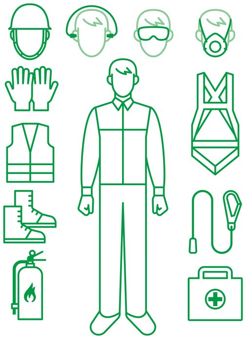 Bloodborne Pathogen Cleanup PPE